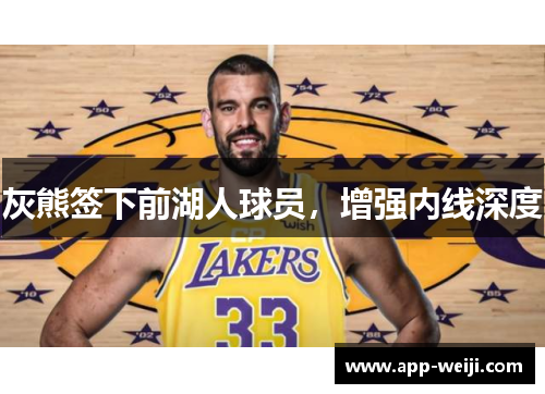 灰熊签下前湖人球员，增强内线深度